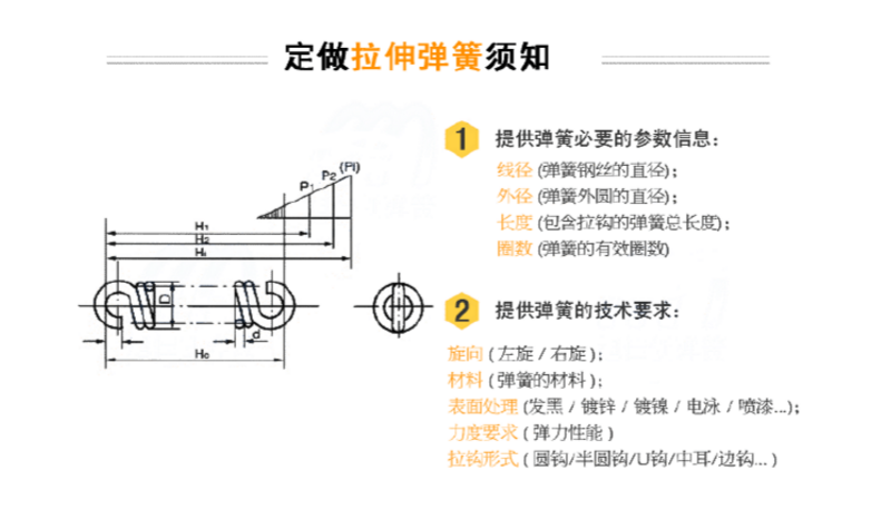 拉伸弹簧